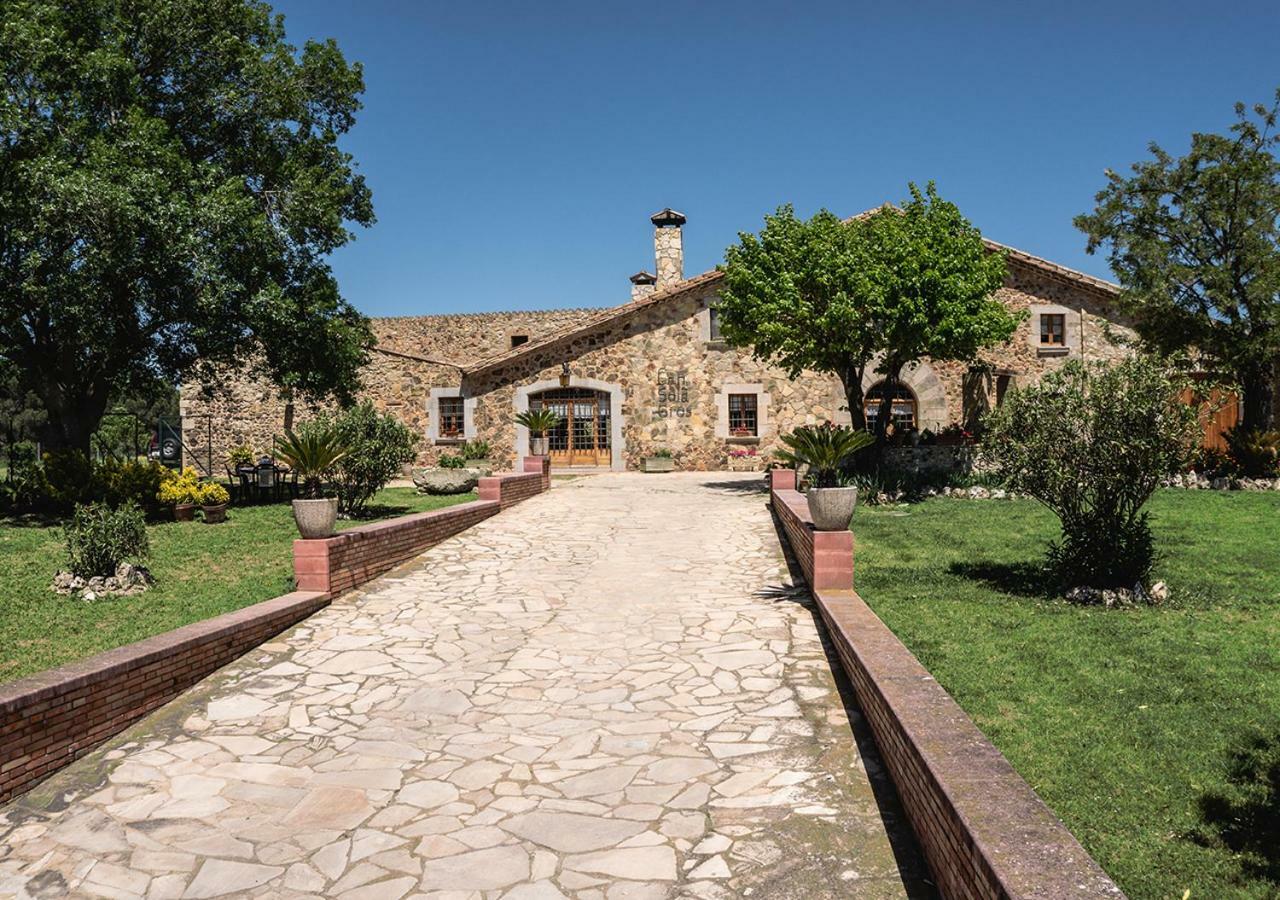 Masia Can Sola Gros Caldes de Malavella Exterior foto
