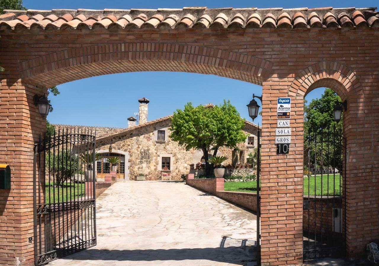 Masia Can Sola Gros Caldes de Malavella Exterior foto